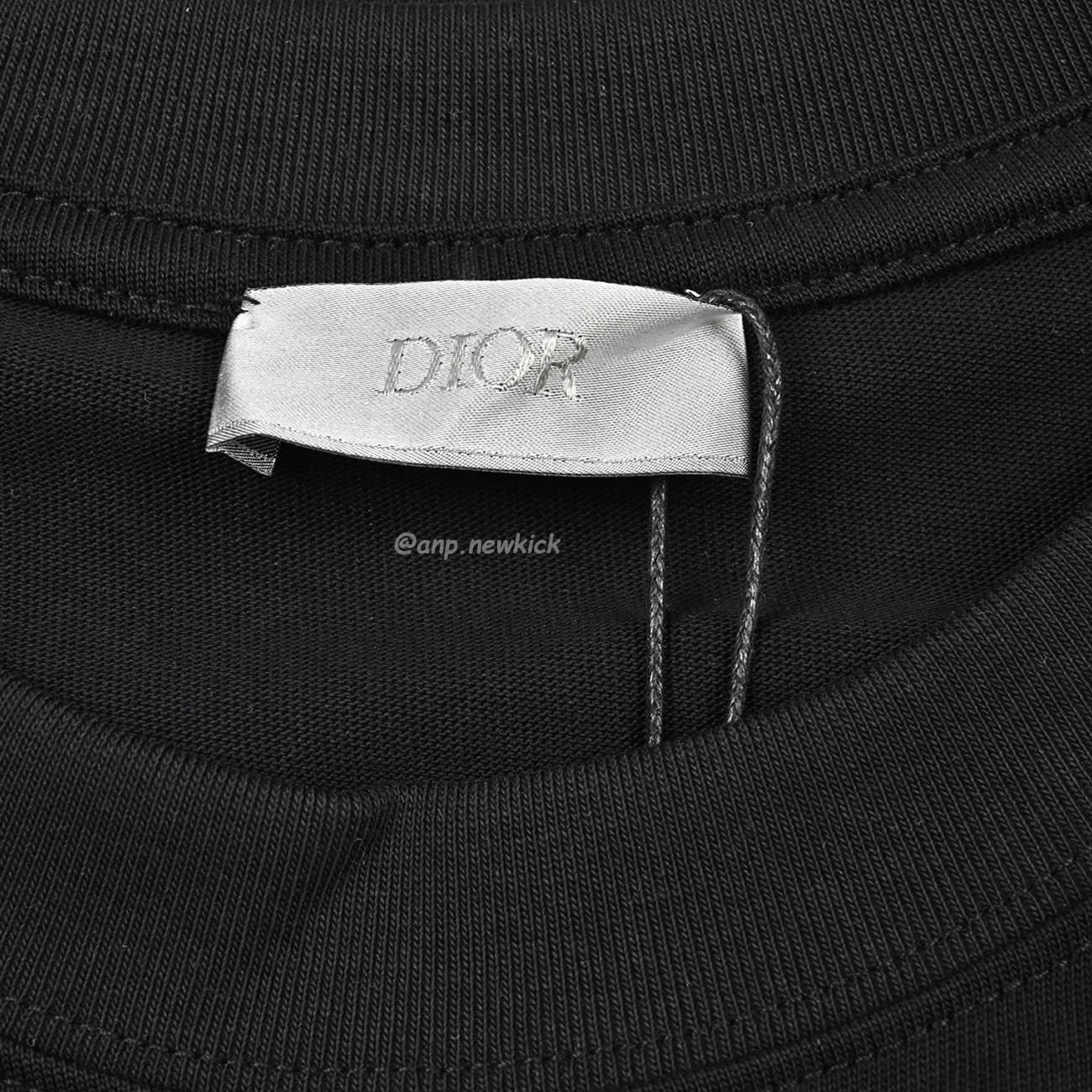Dior 24ss Pin Logo Contrasting Embroidered Short Sleeved T Shirt (10) - www.newkick.org
